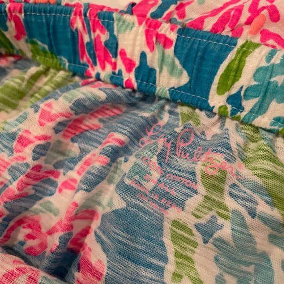 Lilly Pulitzer Wiley Tube Top Lets Cha Cha Neon | S - Picture 3 of 7